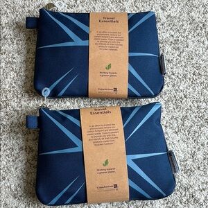 NWT | Copa Blue Travel Essentials Pouch x2